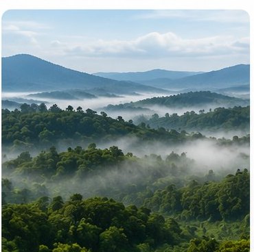 Wayanad misty hills, Kerala