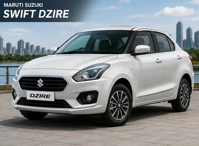Sedan taxi — Swift Dzire, Toyota Etios