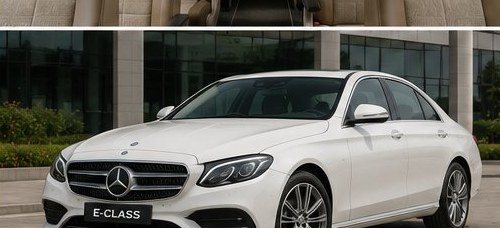 Luxury car taxi — Mercedes E-Class
